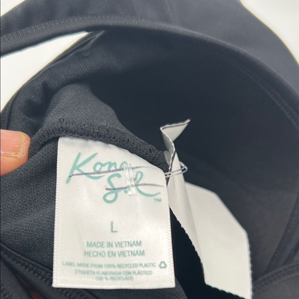 Kona Sol Black Women's One Piece Swimsuit - Picture 16 of 16